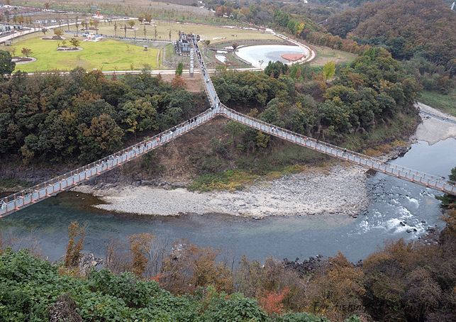 한탄강Y자출렁다리