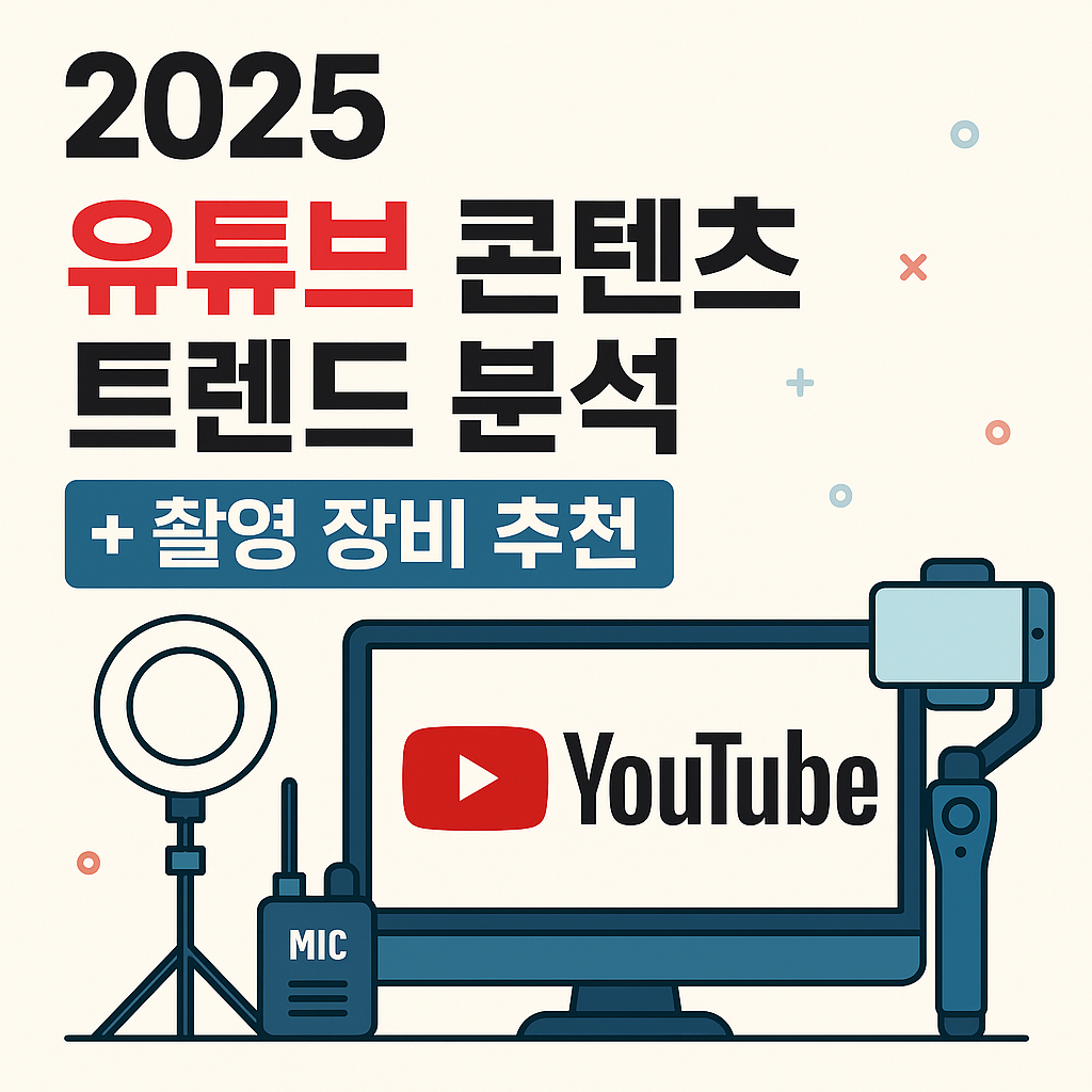 2025_youtube_트렌드_장비추천