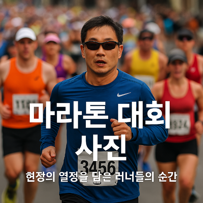 마라톤 대회 사진 조회