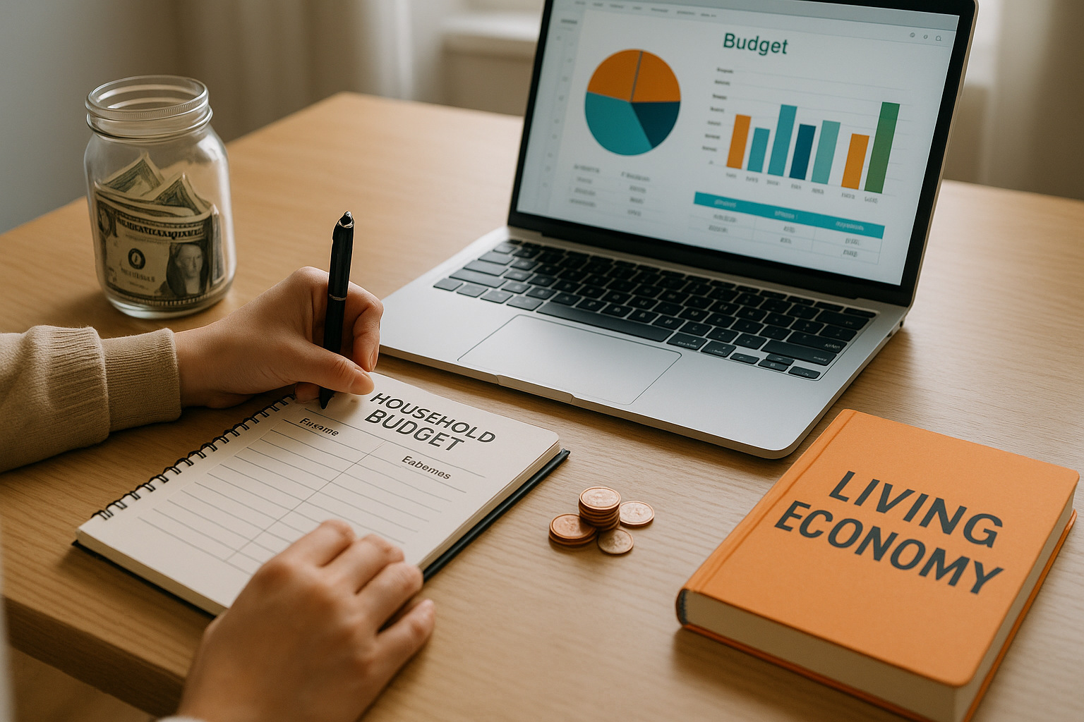 경제도서를 통해 공부하는 이미지