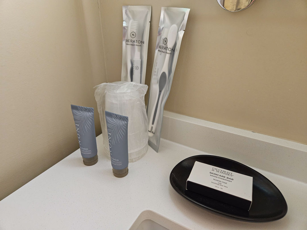 하와이 쉐라톤 와이키키 칫솔