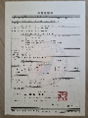 사람이 갑자기 사망했을 때, 유족이 가장 먼저 해야 할 일