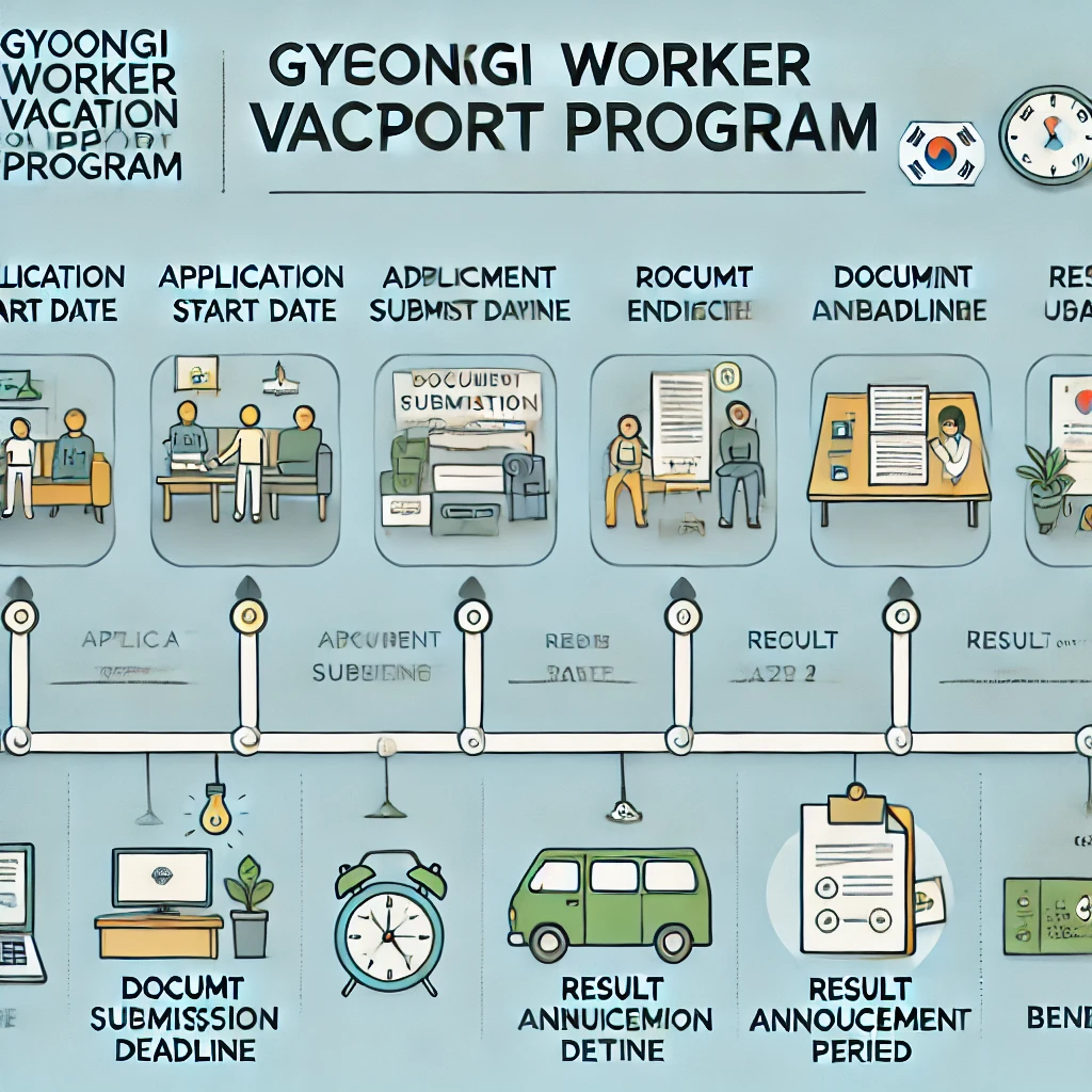 경기도 노동자 휴가비 지원 신청