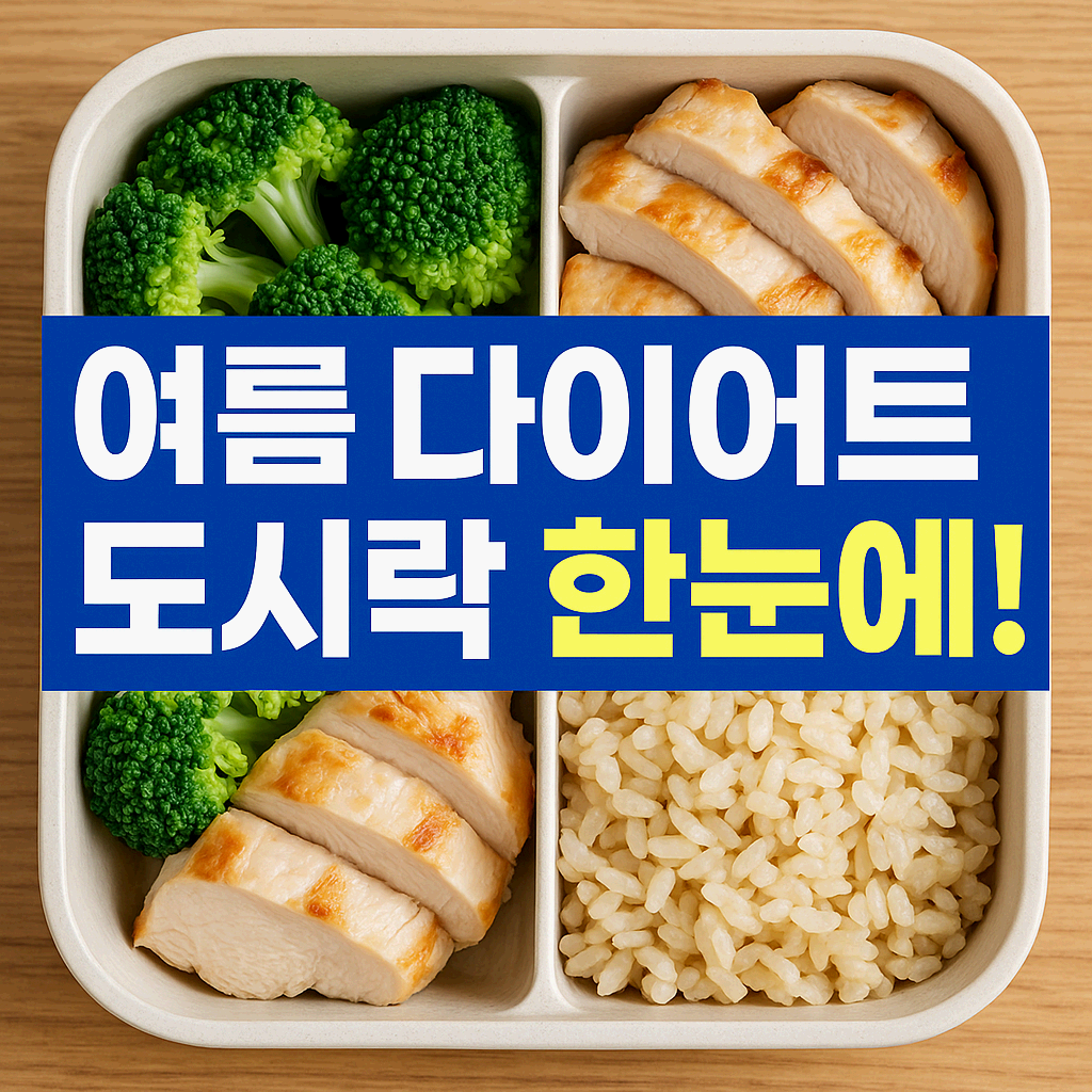 여름 다이어트 도시락