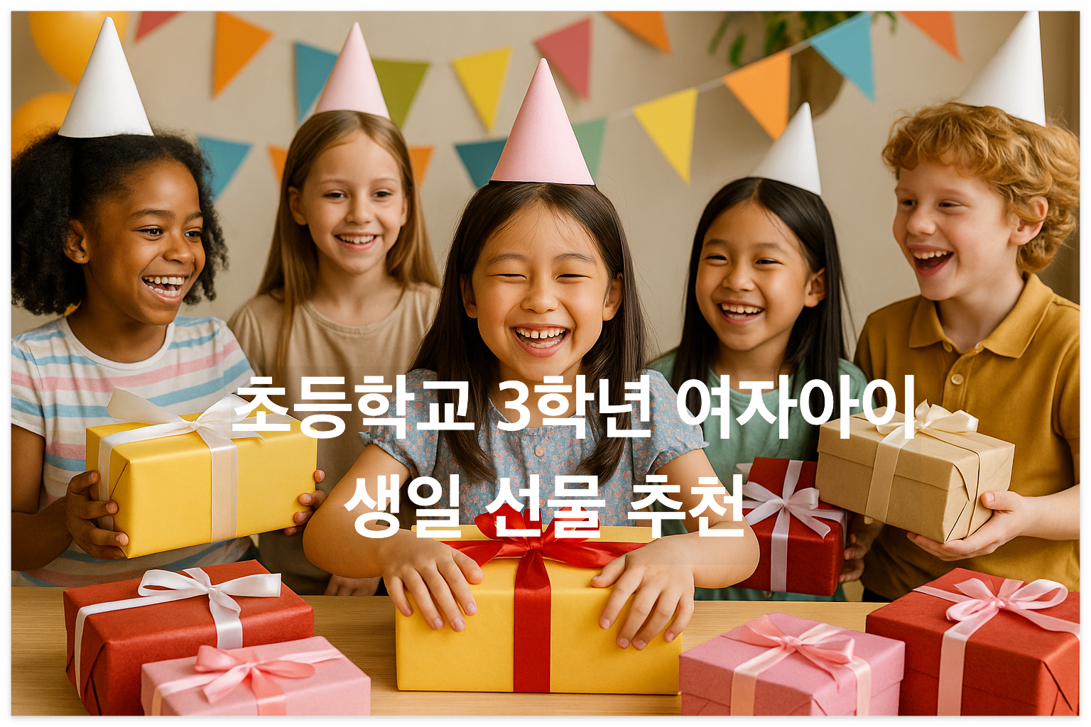 9살 여자아이 생일 선물 추천