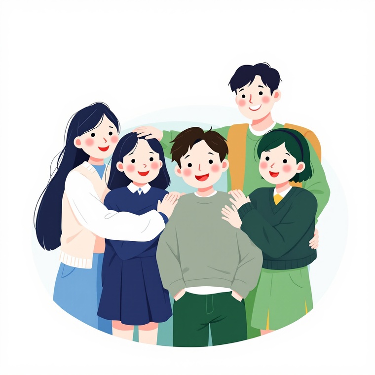 청소년증 대상 청소년들