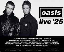 오아시스 내한 공연 예매하기 2025