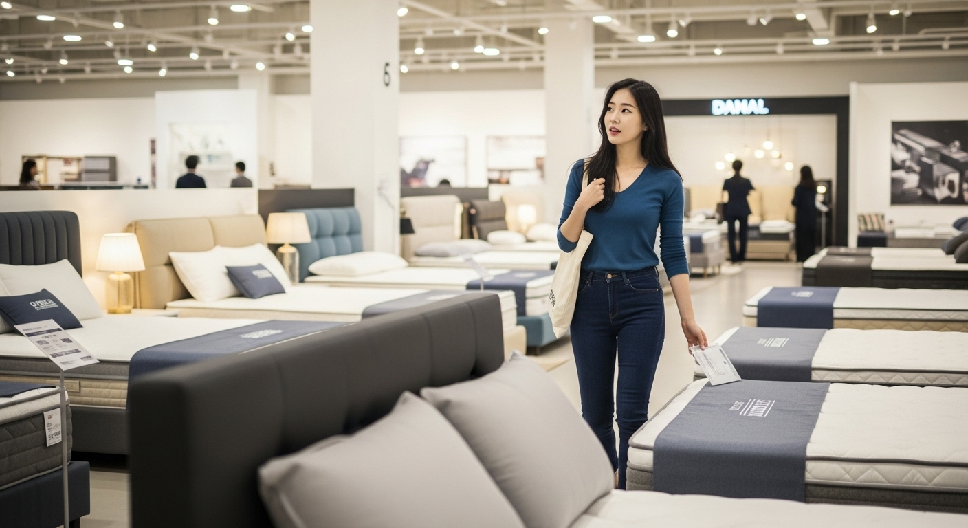 슈퍼싱글 LED 침대