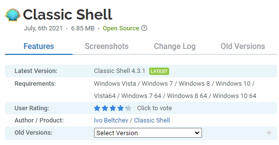 Classic-Shell