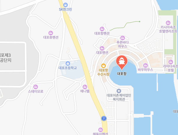 대포항 오시는 방법
