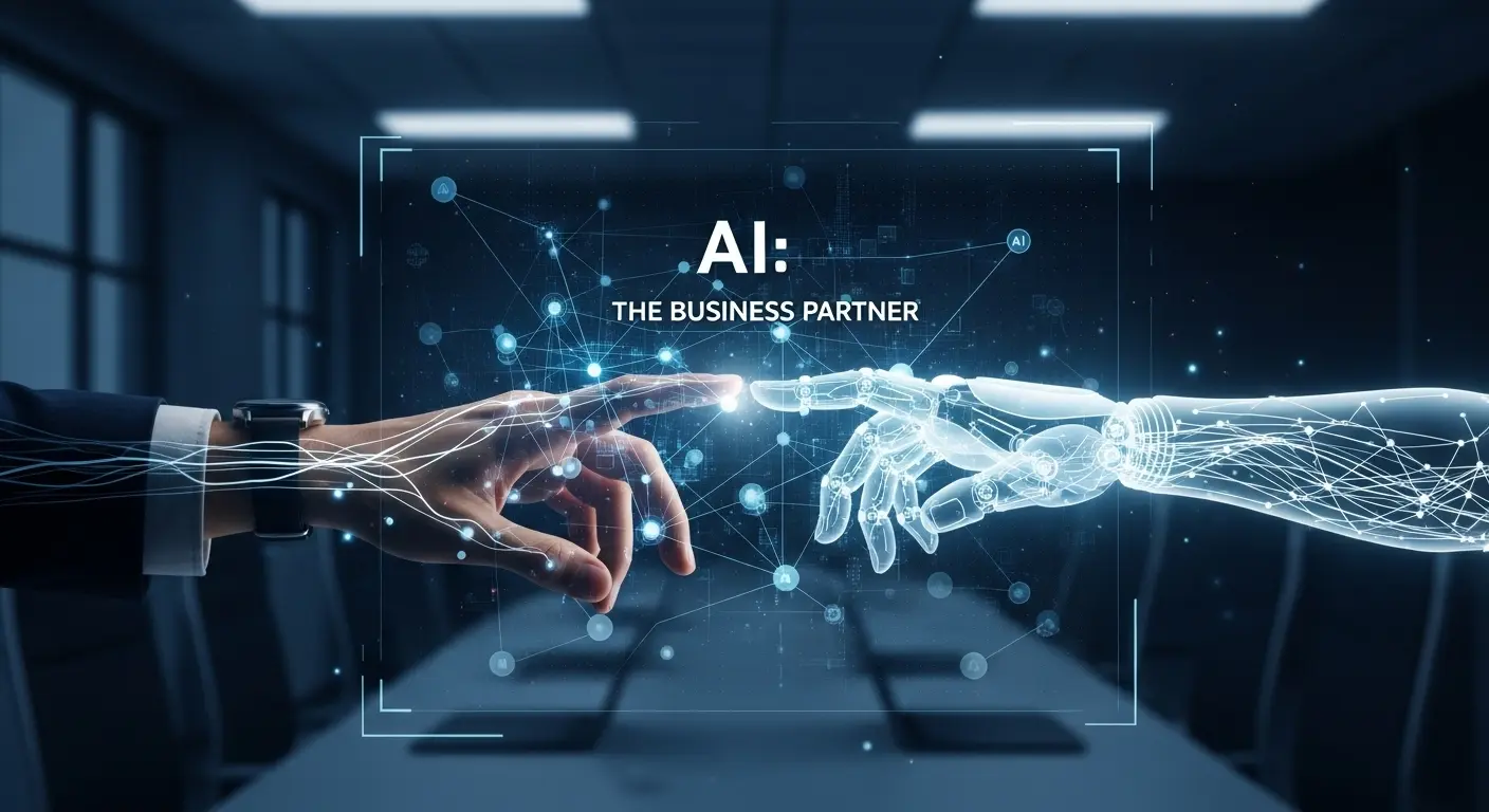 <img src="ai_agent_work_partner.webp" alt="AI가 인간의 사고를 모방하며 업무 파트너로 진화하는 전환점을 설명한 이미지 입니다">