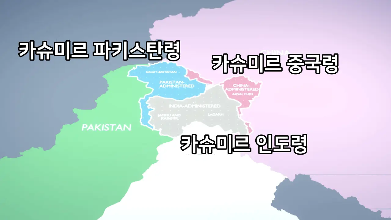 제1차 인도-파키스탄 전쟁과 카슈미르 분쟁 이유