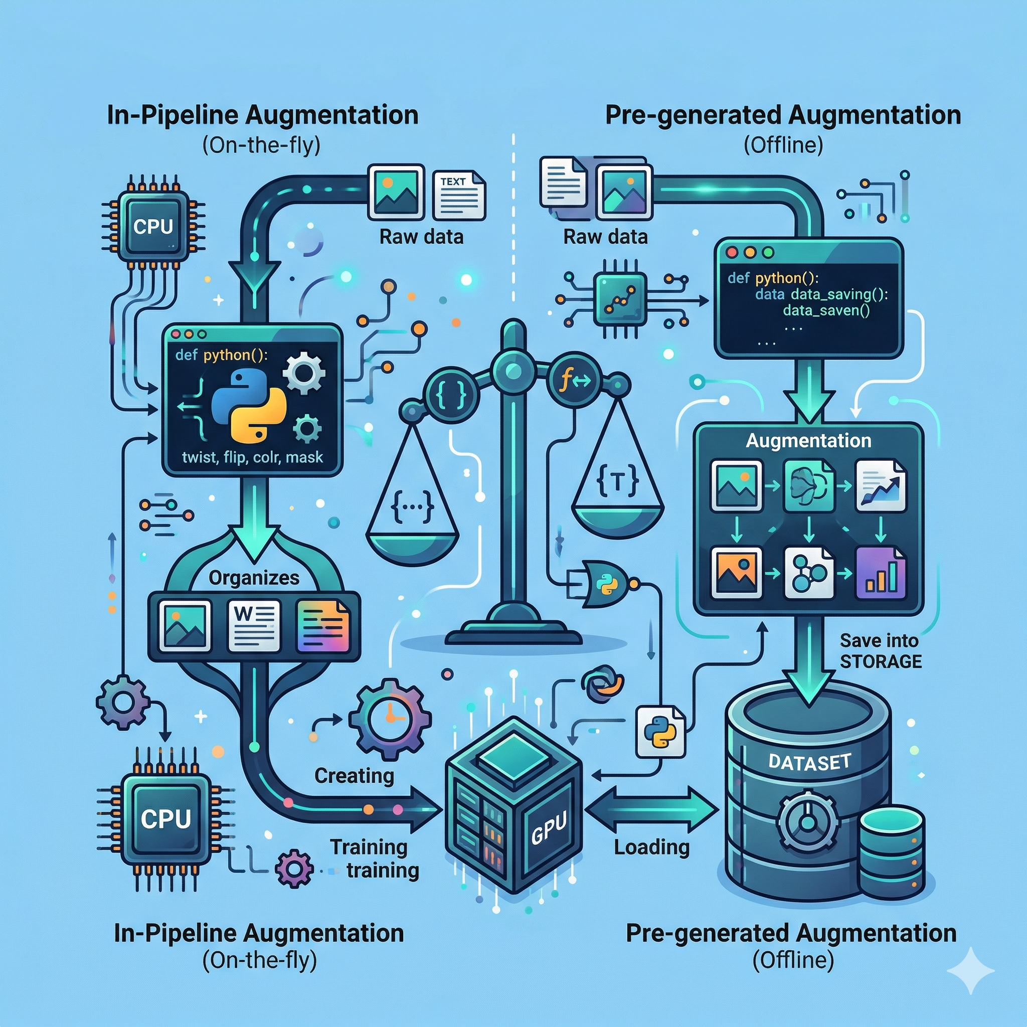 On-the-fly vs Offline