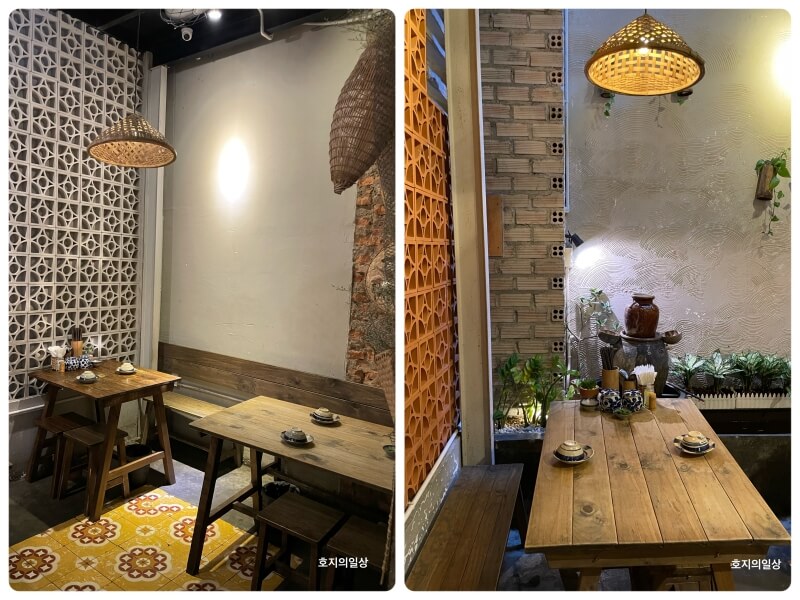 나트랑 촌촌킴 베트남 가정식 맛집 - 매장 1층 좌석