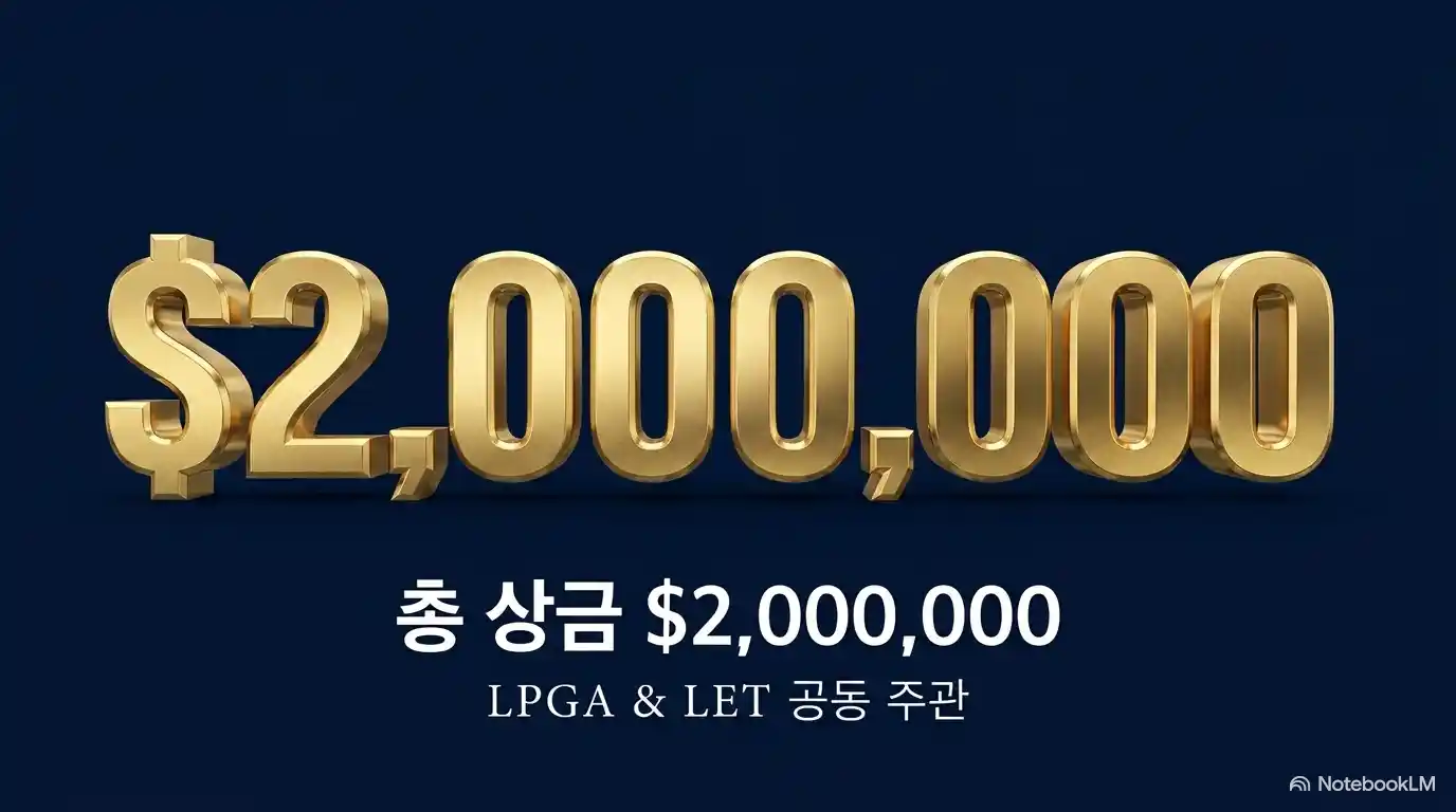 2026 ISPS 한다 위민스 스코티시 오픈 총상금 200만 달러와 LPGA&middot;LET 공동 주관을 소개하는 이미지