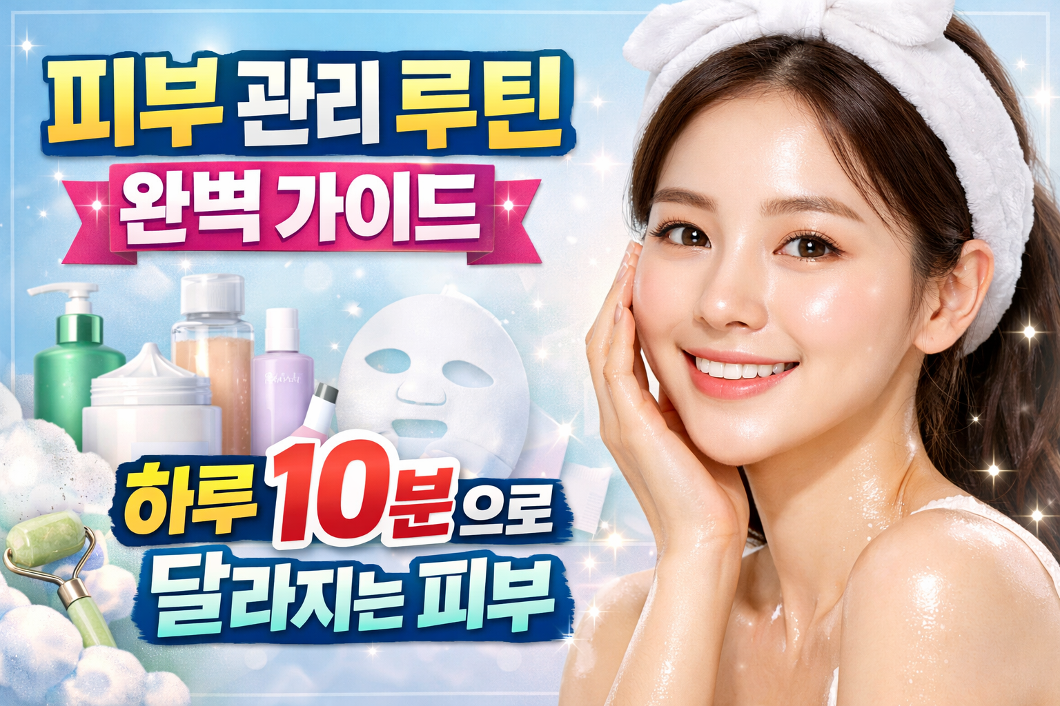 피부 관리 루틴