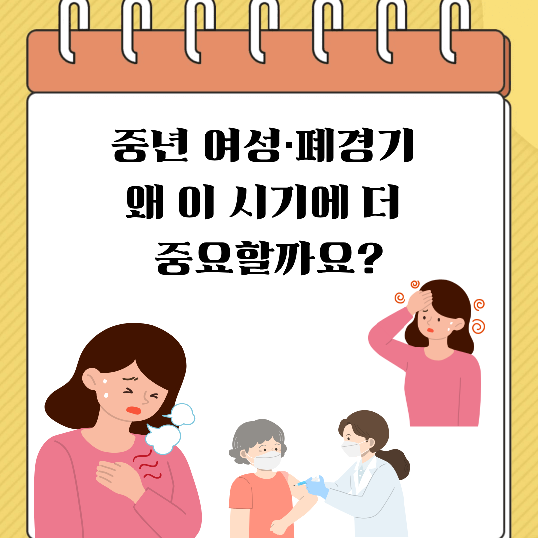 중년 여성·폐경기 자궁근종과 자궁선근증, 왜 이 시기에 더 중요할까요?