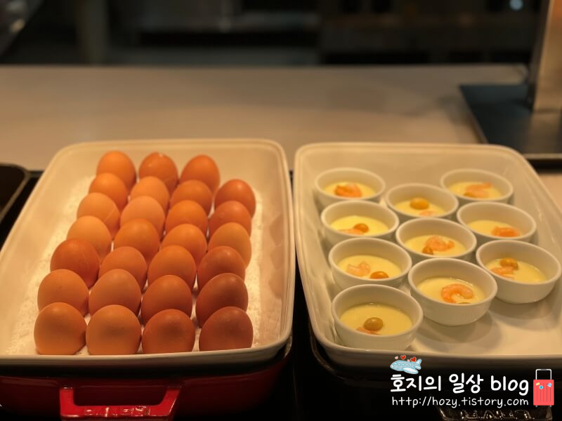 코트야드 메리어트 수원 조식뷔페_달걀요리