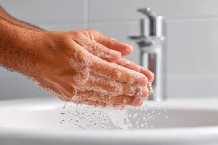 코로나예방손씻기