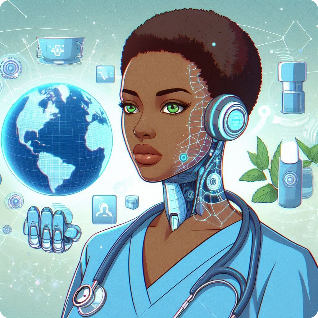 Controlled AI healthcare for humanity
