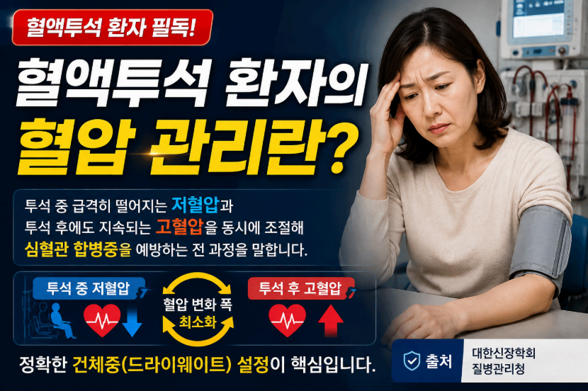 혈액투석 환자의 혈압 관리란? 이미지사진