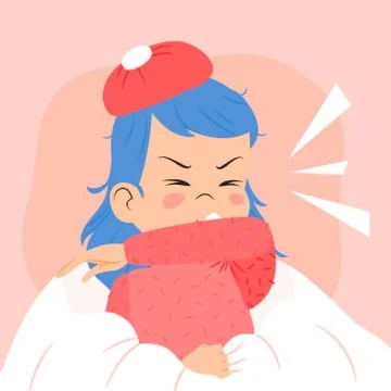 겨울철 알레르기 피부염으로 가려움과 건조함이 나타나는 피부 상태5