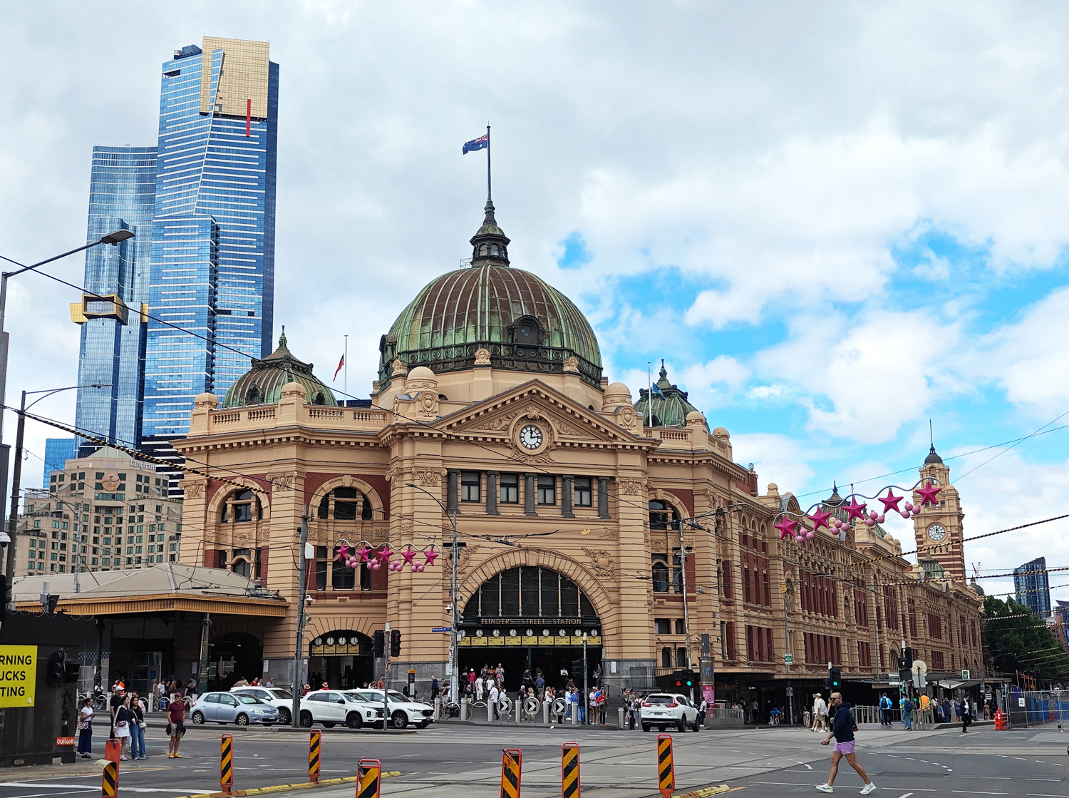 호주 멜버른 플린더스 스트리트 역(Flinders Street Railway Station)