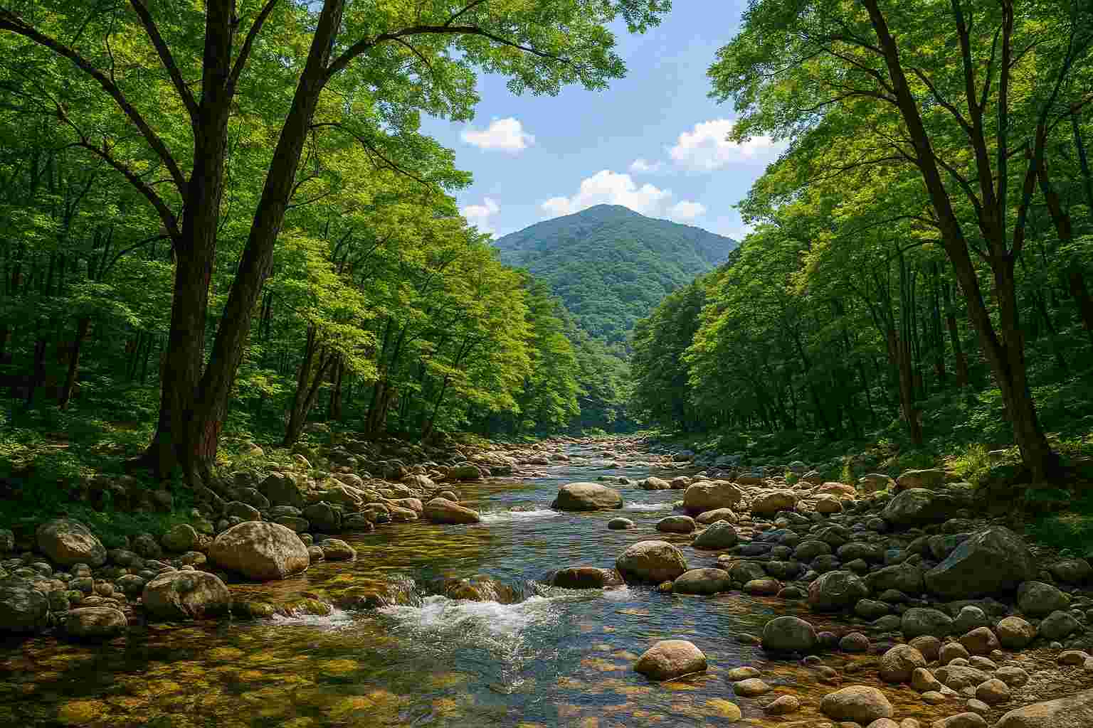 명호계곡