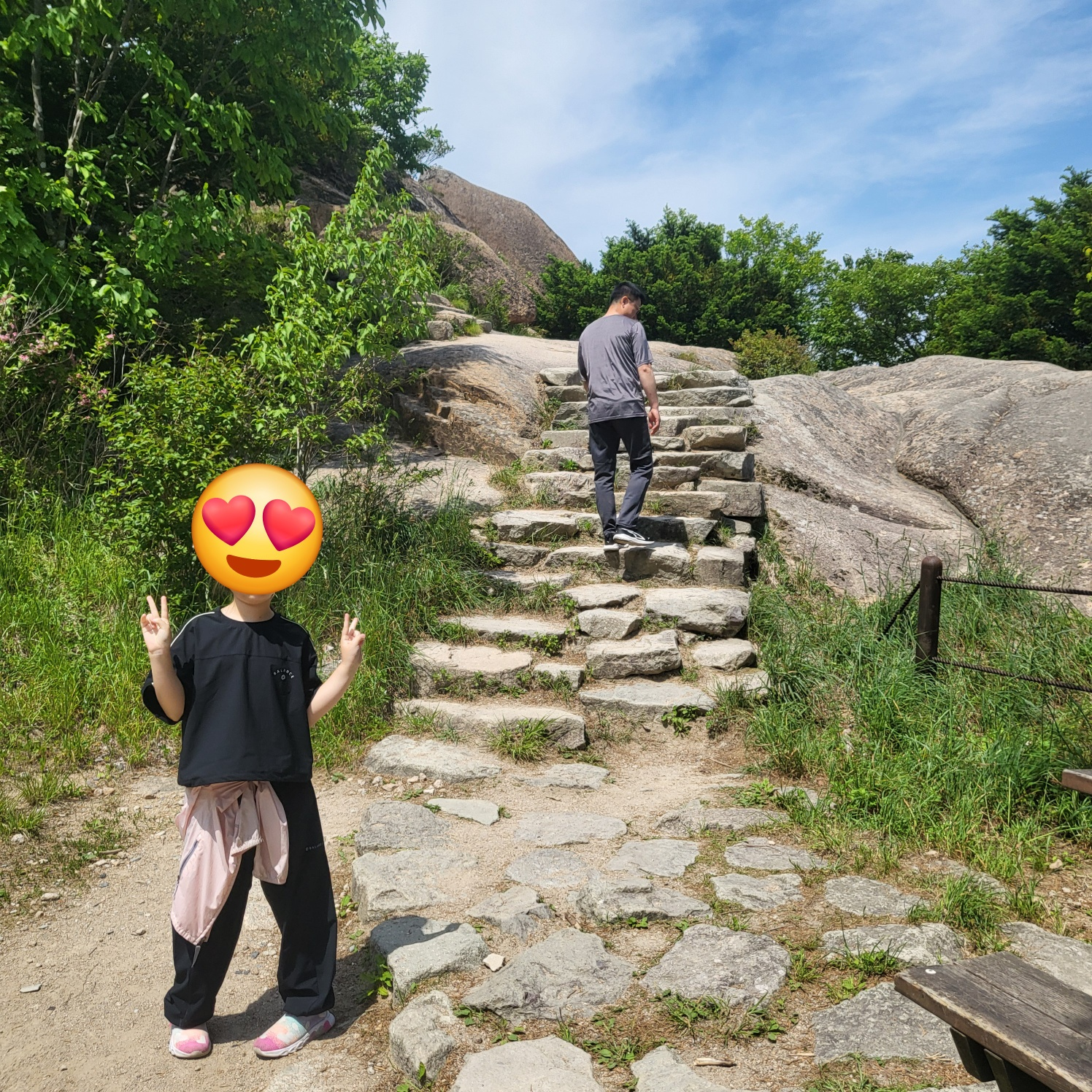 속리산 문장대(아이와 등산하기)