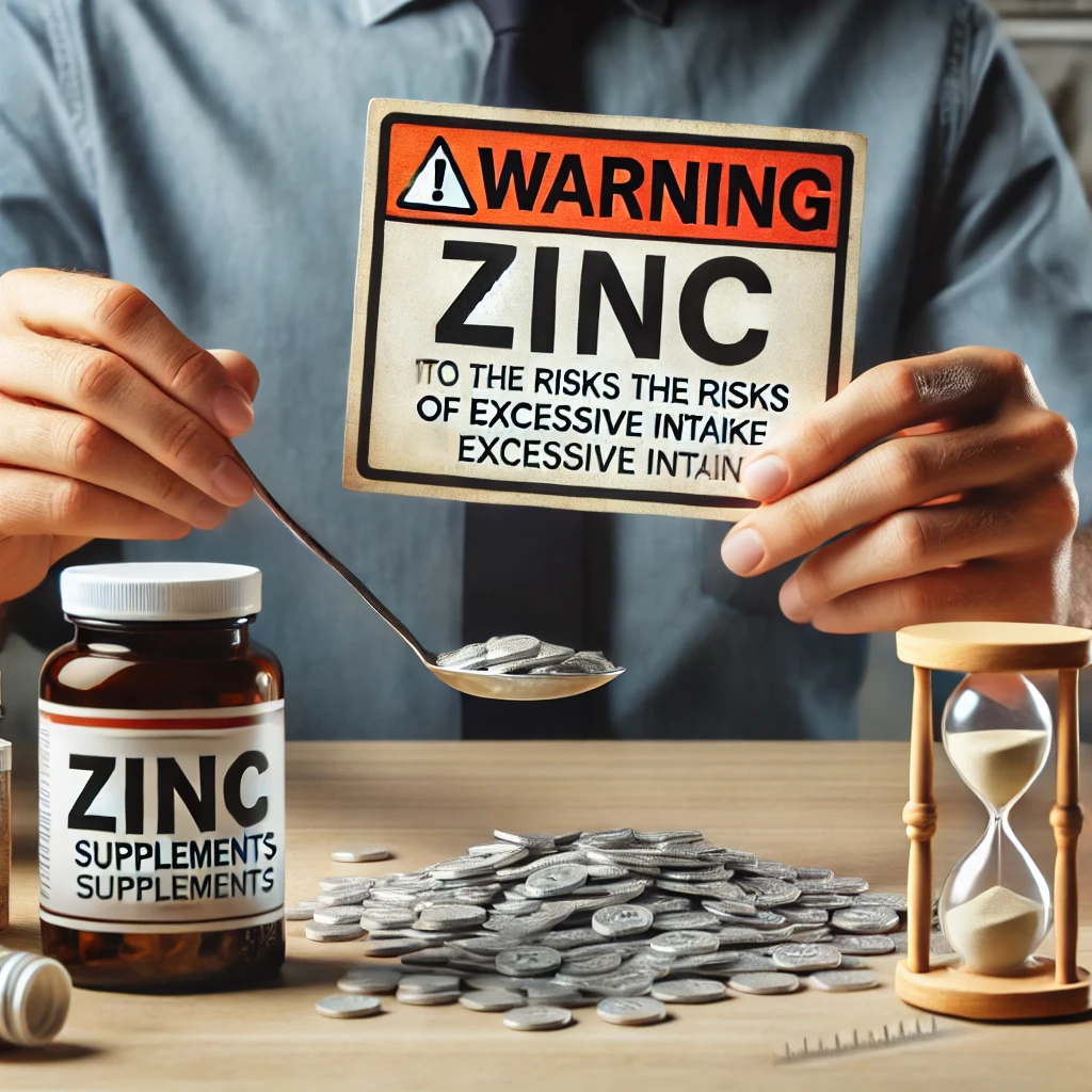 "아연 과다 섭취 주의! 남성 건강을 위한 적정량 가이드"