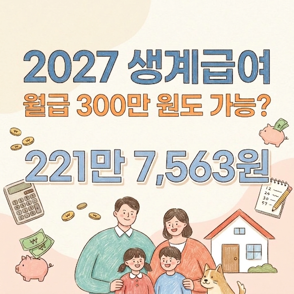 2027년 생계급여