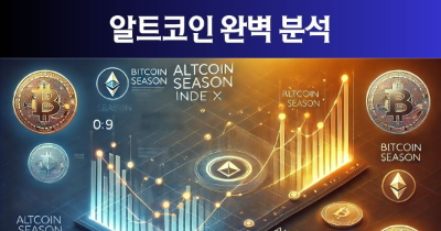 알트코인 시즌 인덱스 그래프: 비트코인과 알트코인 시장 흐름 비교