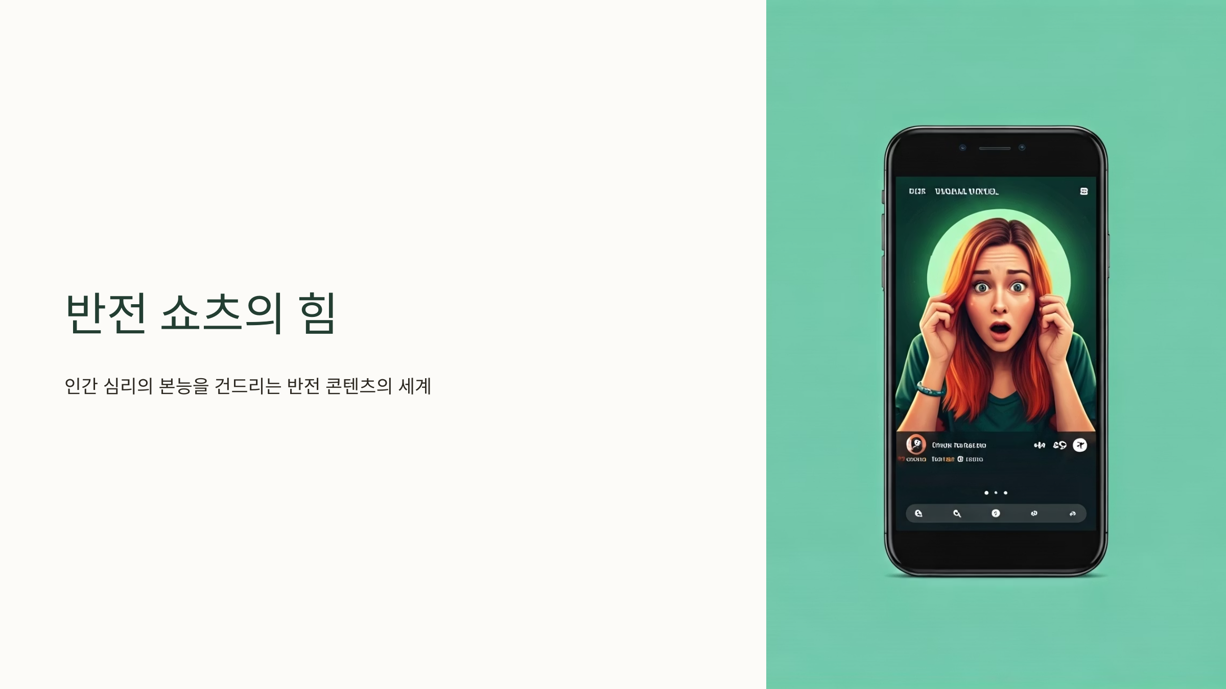 반전 쇼츠 힘