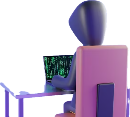 가상화폐 해킹하는 이미지