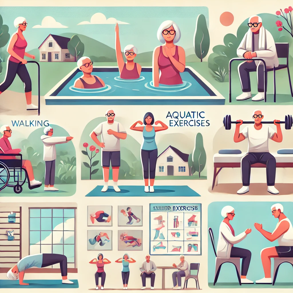 노인을 위한 일상 운동 가이드