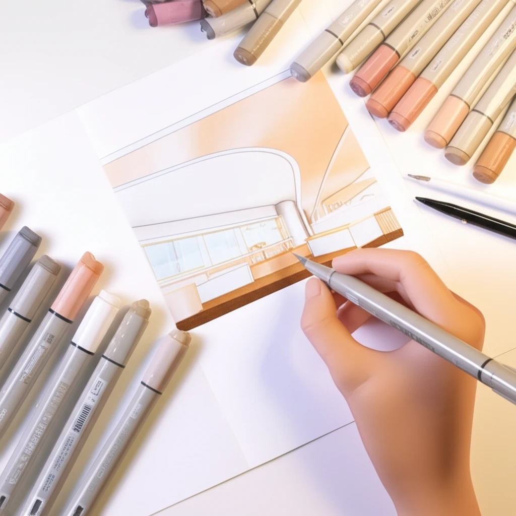 실내건축기능사 실기 제도구 체크리스트..