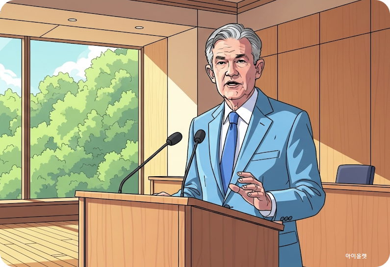 파월 의장, 정책 기조 변화 암시