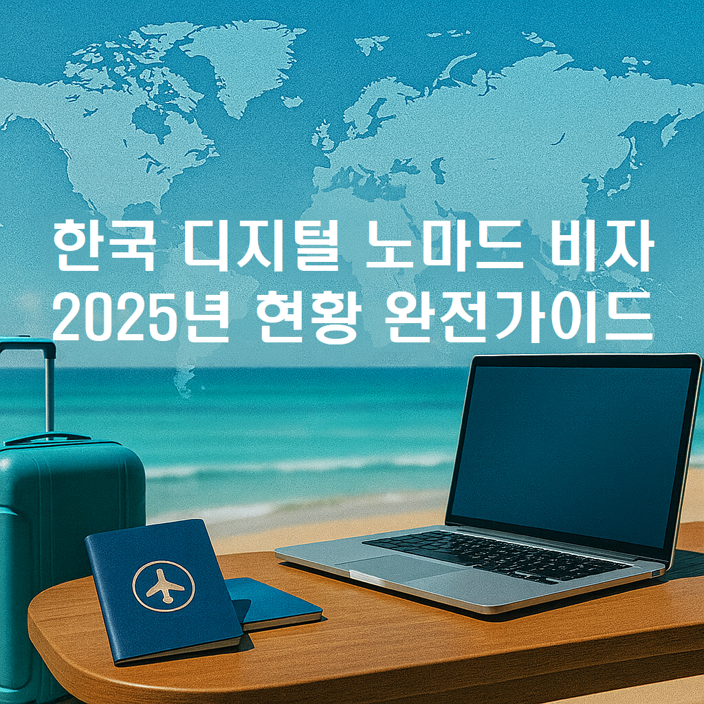 한국 디지털 노마드 비자 2025년 현황 완전 가이드