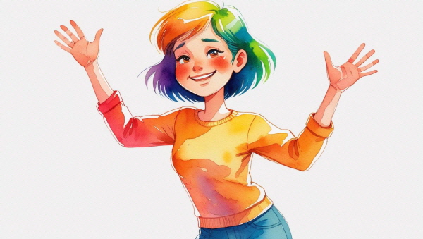 ESFP는 밝고 생동감 있으며, 사람들과의 교류를 통해 에너지를 얻는 성격 유형입니다. 항상 분위기를 띄우고, 유쾌하고 따뜻한 모습을 보이지만, 그 웃음 뒤에는 슬픔과 상처를 감추려는 아이의 흔적이 숨겨져 있을 수 있습니다에 관한 그림