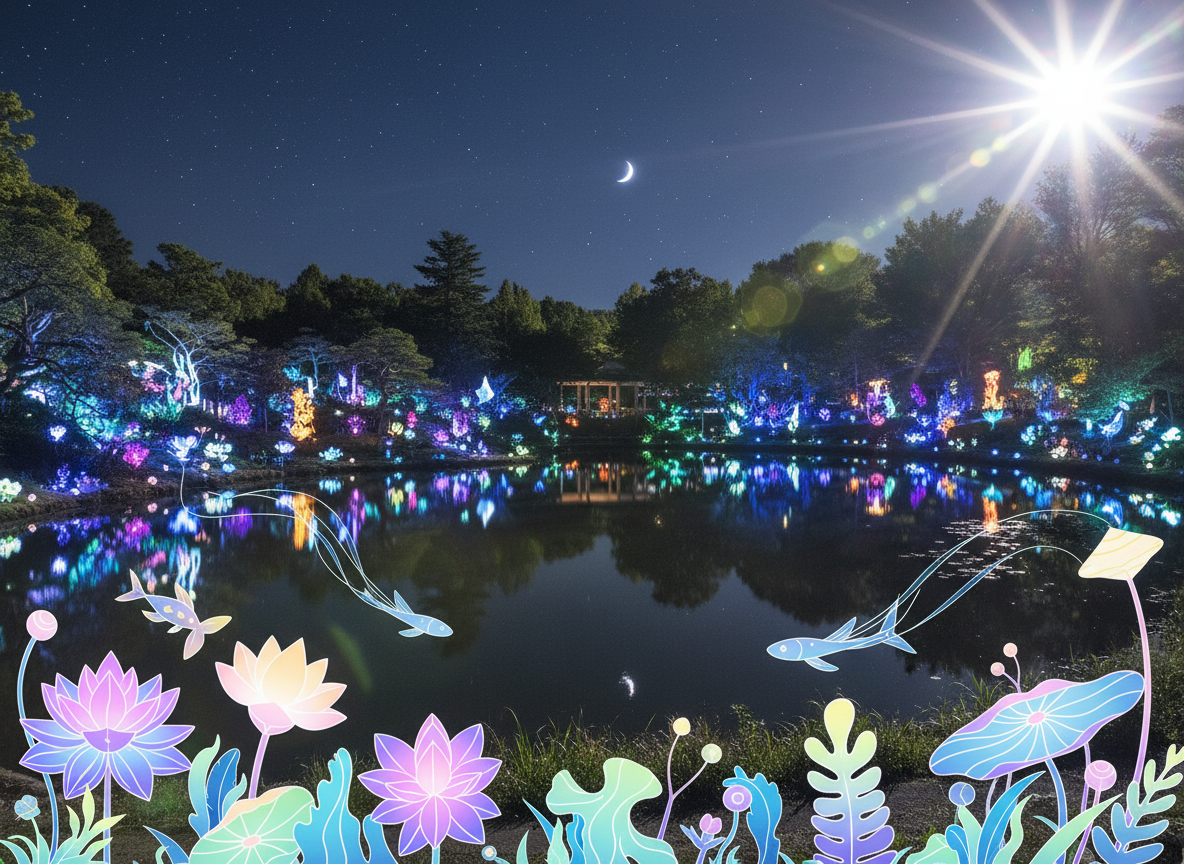 2026 오사카 야간 전시 팀랩 보태니컬 보타니컬 가든 티켓 예약 위치 시간