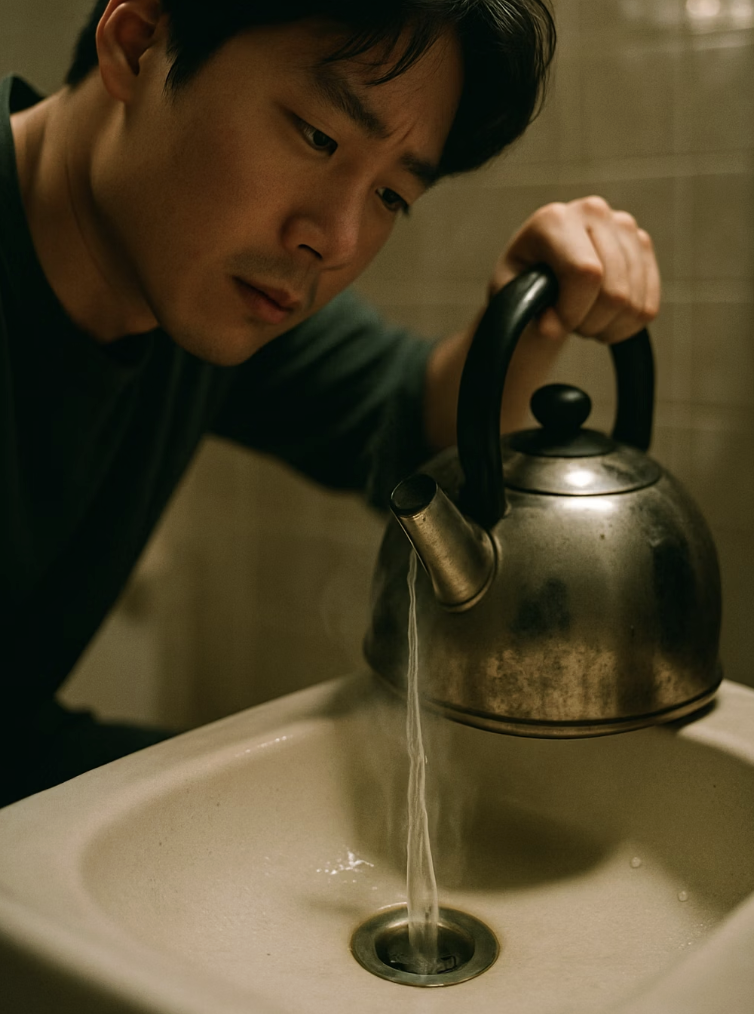 보이지 않는 침투로&amp;#44; 하수구와 배수구 관리