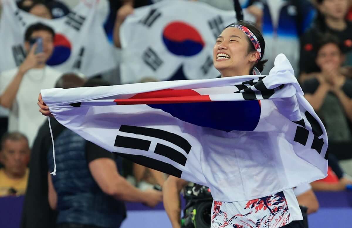 안세영 금메달&amp;#44; 슈퍼 그랜드 슬램 달성[파리올림픽 결승전 영상]