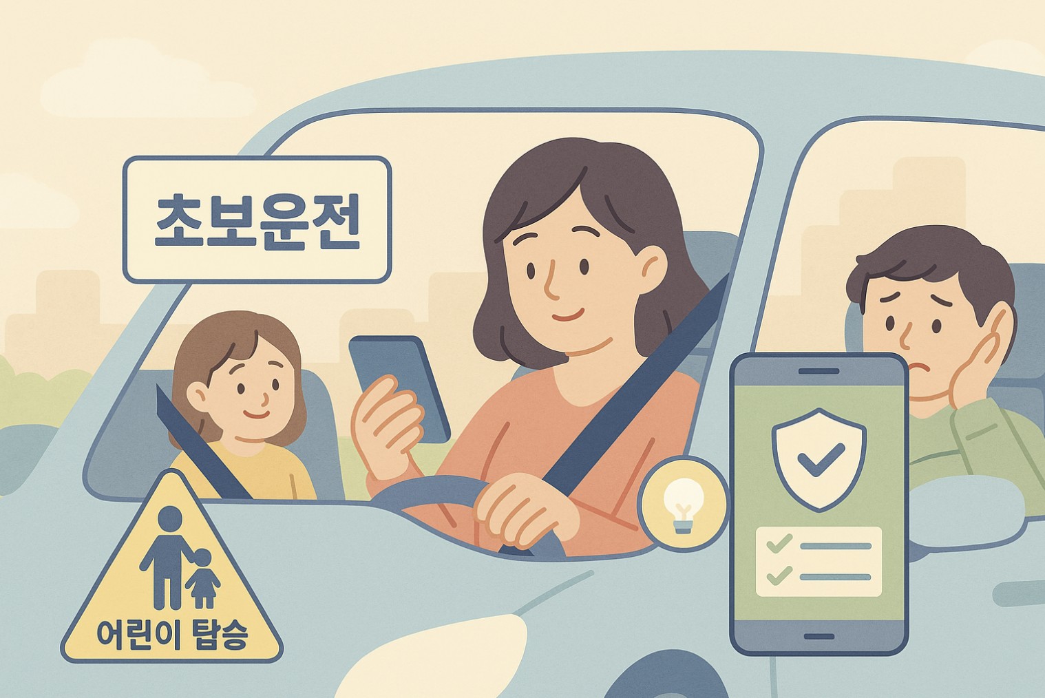 아이/초보운전자를 위한 보험 팁