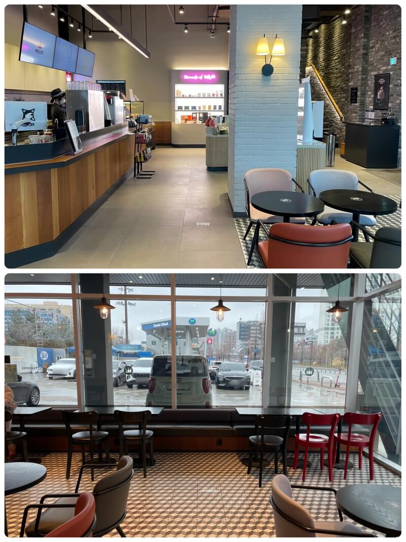 1번 국도 오산 카페 할리스 오산대역 DT점 - 매장 내부