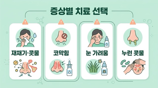 알레르기 비염과 비알레르기 비염 증상 구별법