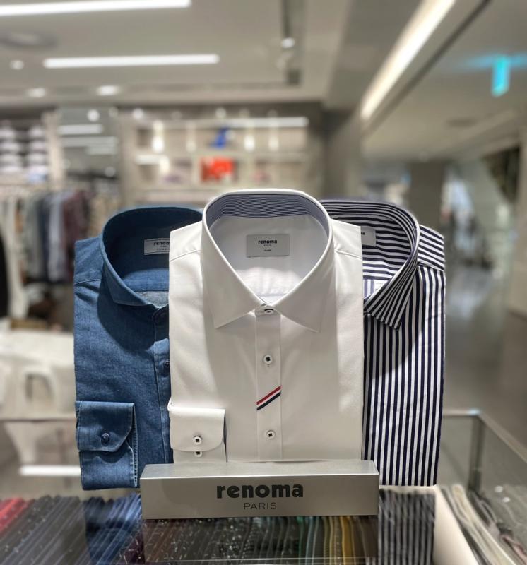 레노마셔츠 긴소매 스판 남자 정장 와이셔츠 링클프리 남방 모음전