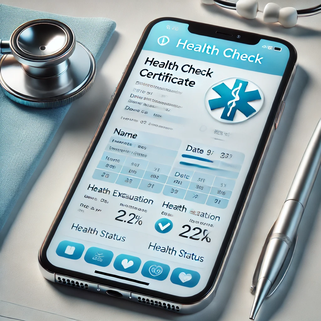 출입국사실증명서 모바일 발급 관련 그림