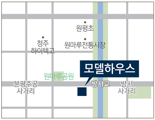 모델하우스-약도