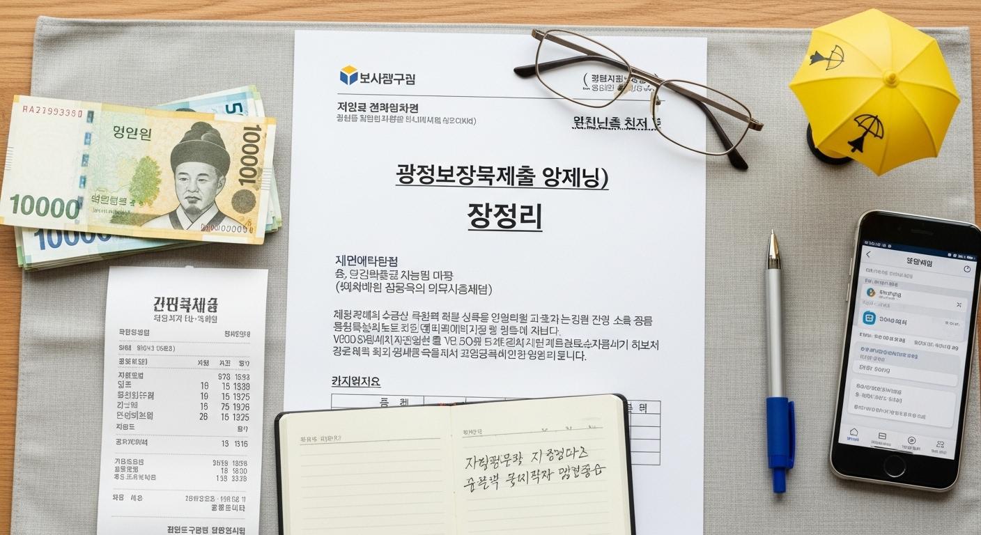 노란우산공제 해지방법 서류