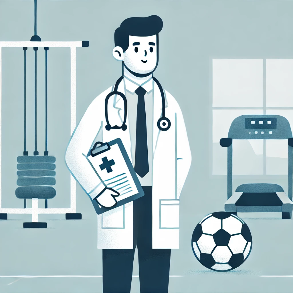 스포츠 닥터 이미지 사진
